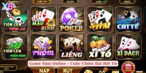 game sâm online cuộc chiến bài bất tử