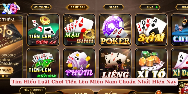 tìm hiểu luật chơi tiến lên miền nam chuẩn nhất hiện nay